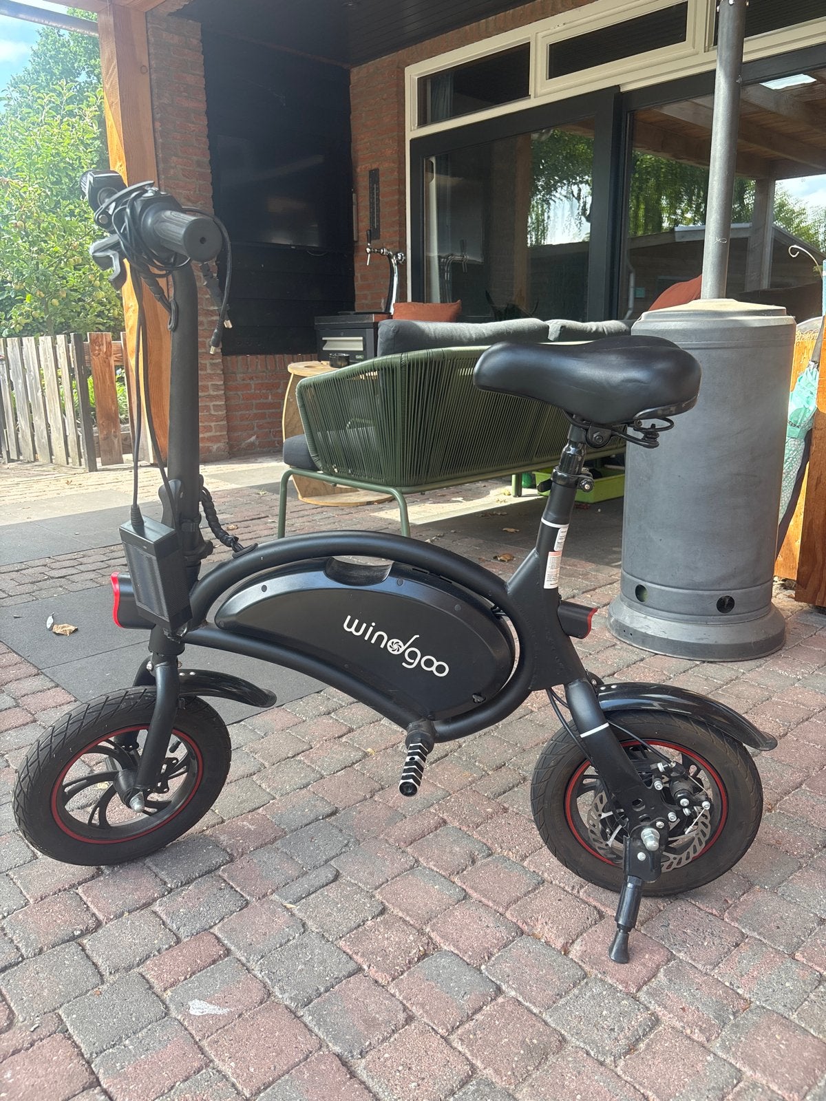 Windgoo opvouwbare elektrische fiets, Ophalen, Zo goed als nieuw, Deels opvouwbaar, Overige merken