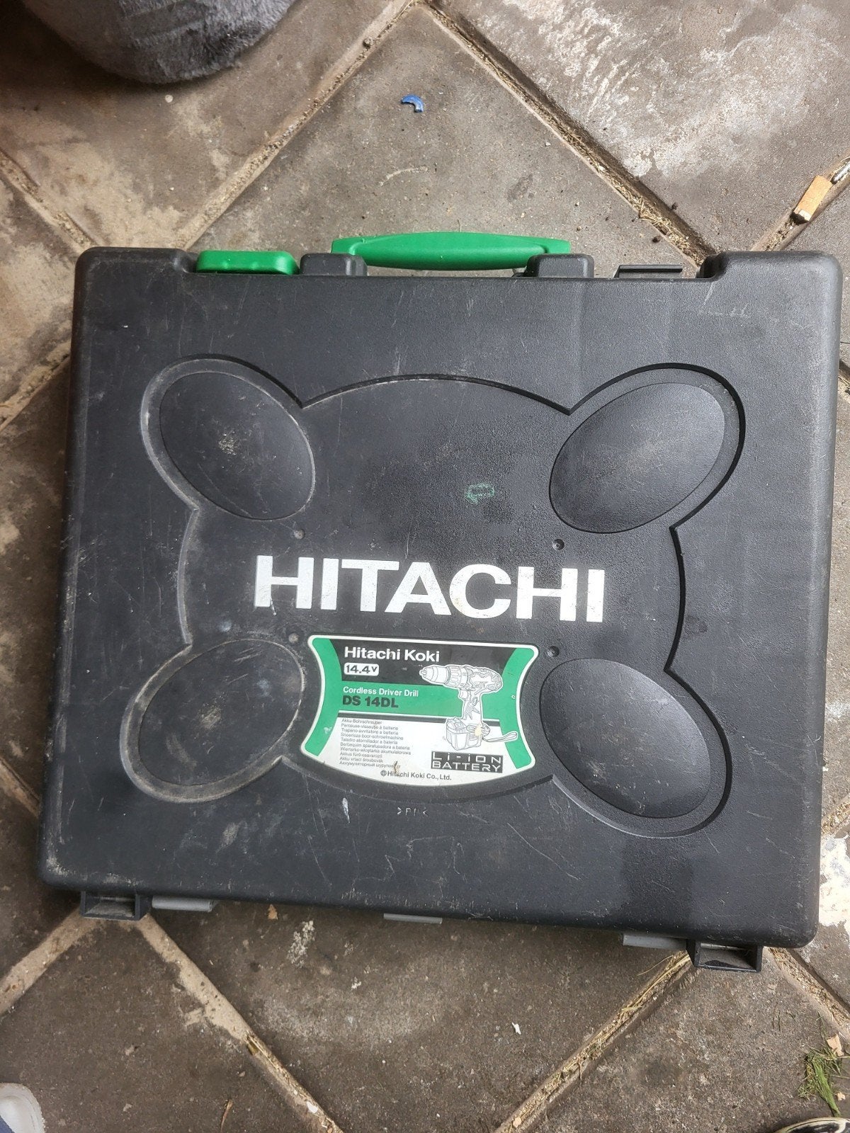Hitachi Koki 14.4V Accuboormachine met Koffer en Accu's, Gebruikt, Variabele snelheid, Ophalen of Verzenden, Boor- en Schroefmachine