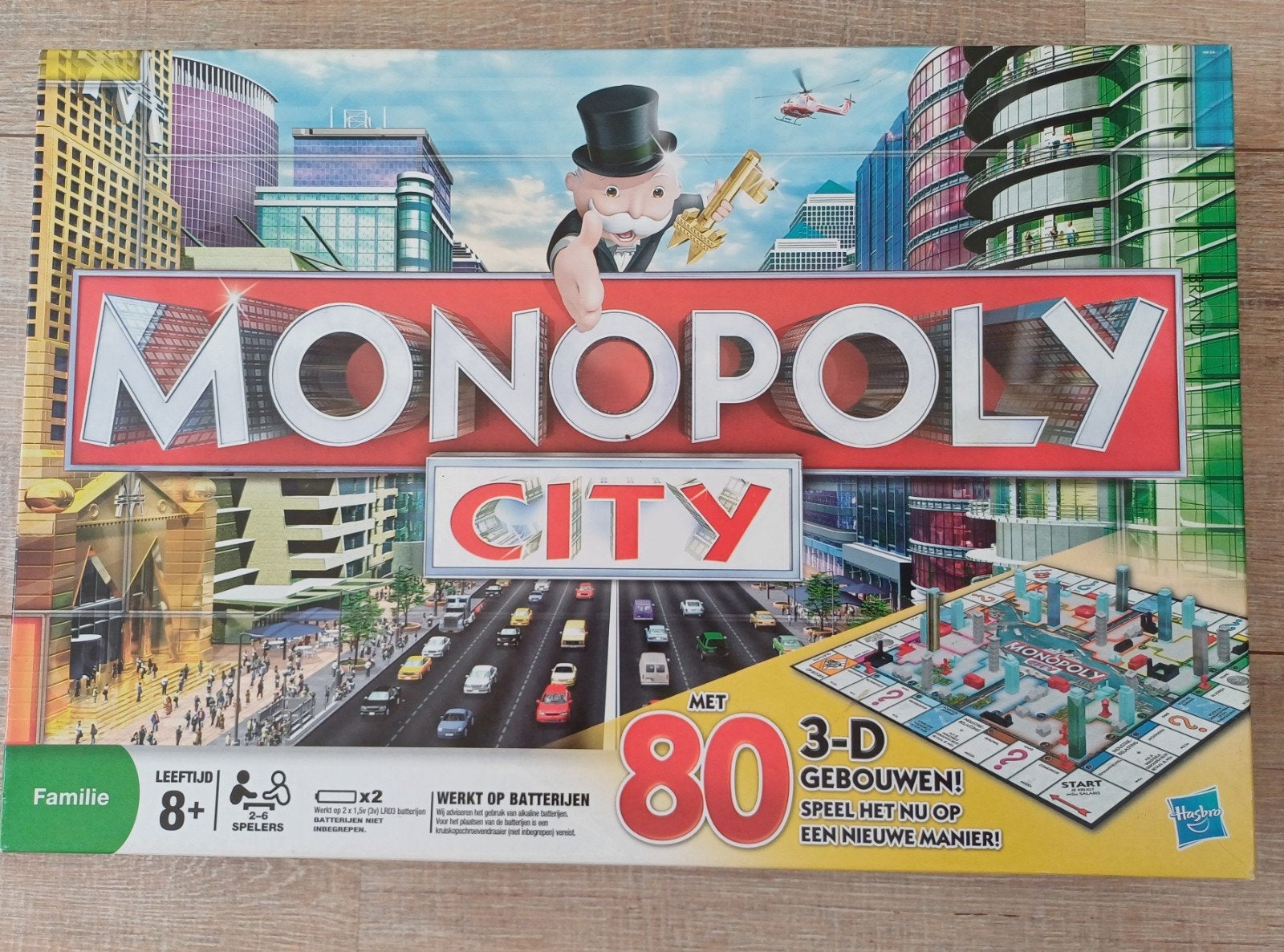 Monopoly City, Hobby en Vrije tijd, Gezelschapsspellen | Bordspellen, Vijf spelers of meer, Ophalen, Zo goed als nieuw, Hasbro