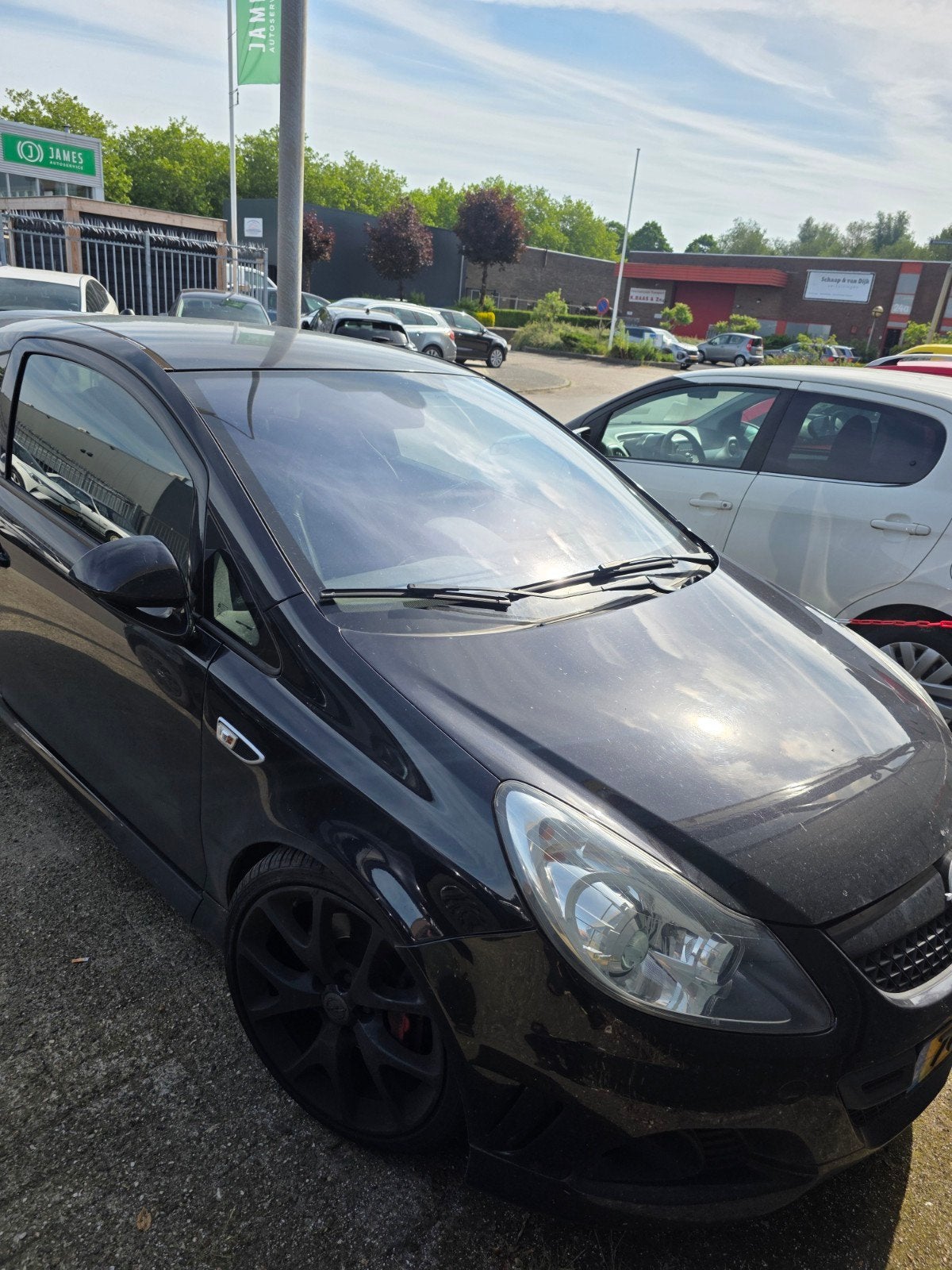 Opel Corsa 1.6 OPC 3D 2007 Zwart, Auto's, Opel, Zwart, Origineel Nederlands, Handgeschakeld, Particulier