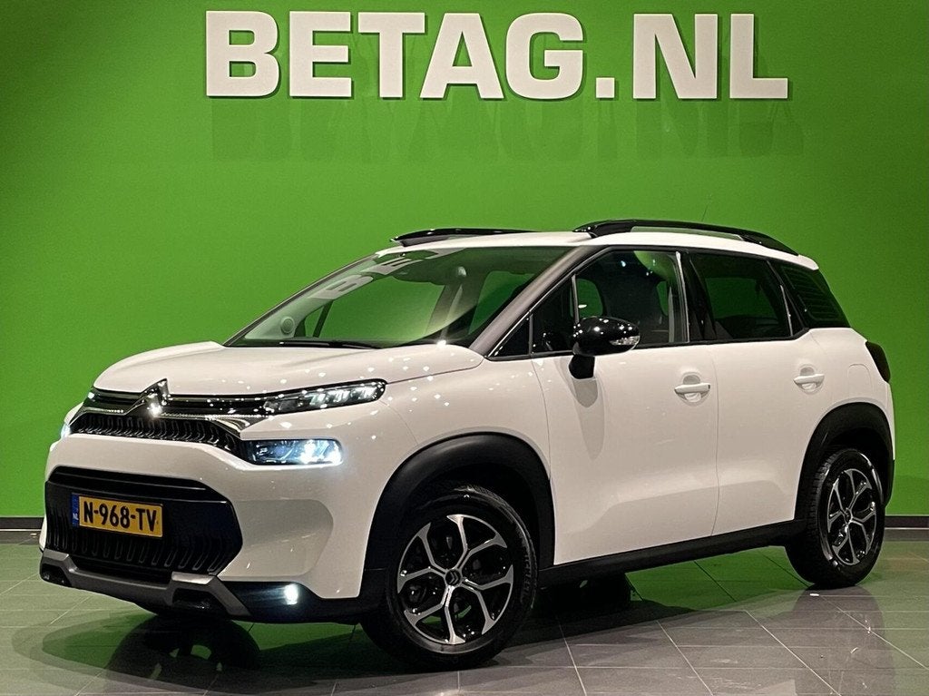 Citroen C3 Aircross 1.2 Shine | Stoelverwarming | Leder | Ca, Auto's, Voorwielaandrijving, Gebruikt, Euro 6, 1199 cc