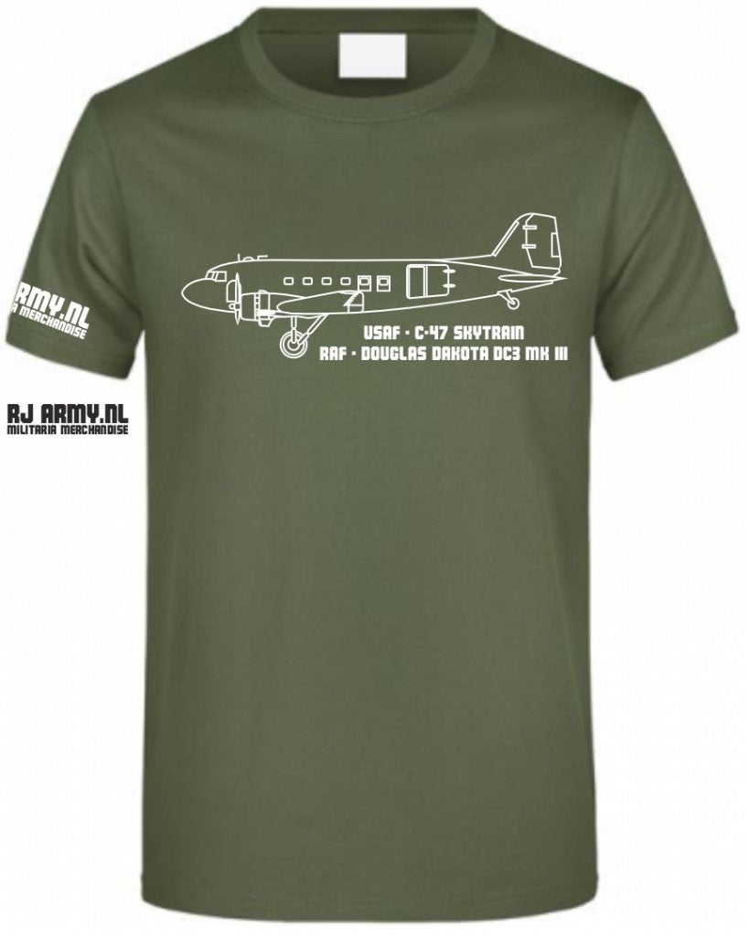 ww2 Douglas Dakota DC3 side, Ophalen of Verzenden, Overige soorten, Overige gebieden, Kleding of Schoenen