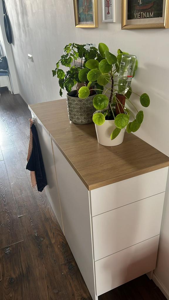 KNOXHULT Ikea (twee stuks), Huis en Inrichting, Ophalen, Minder dan 50 cm, Zo goed als nieuw, Met lade(s)