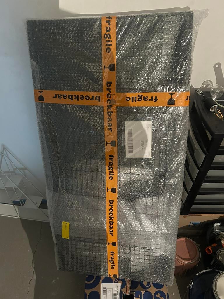 Konijnenhok te koop, Dieren en Toebehoren, Ophalen, 110 cm of meer, Zo goed als nieuw, 90 cm of meer