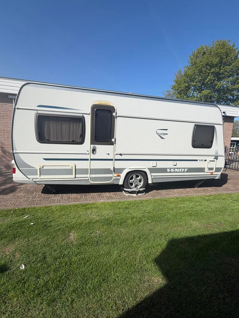 Fendt Saphir 510, Caravans en Kamperen, Caravans, Rondzit, Particulier, Fendt, Luifel