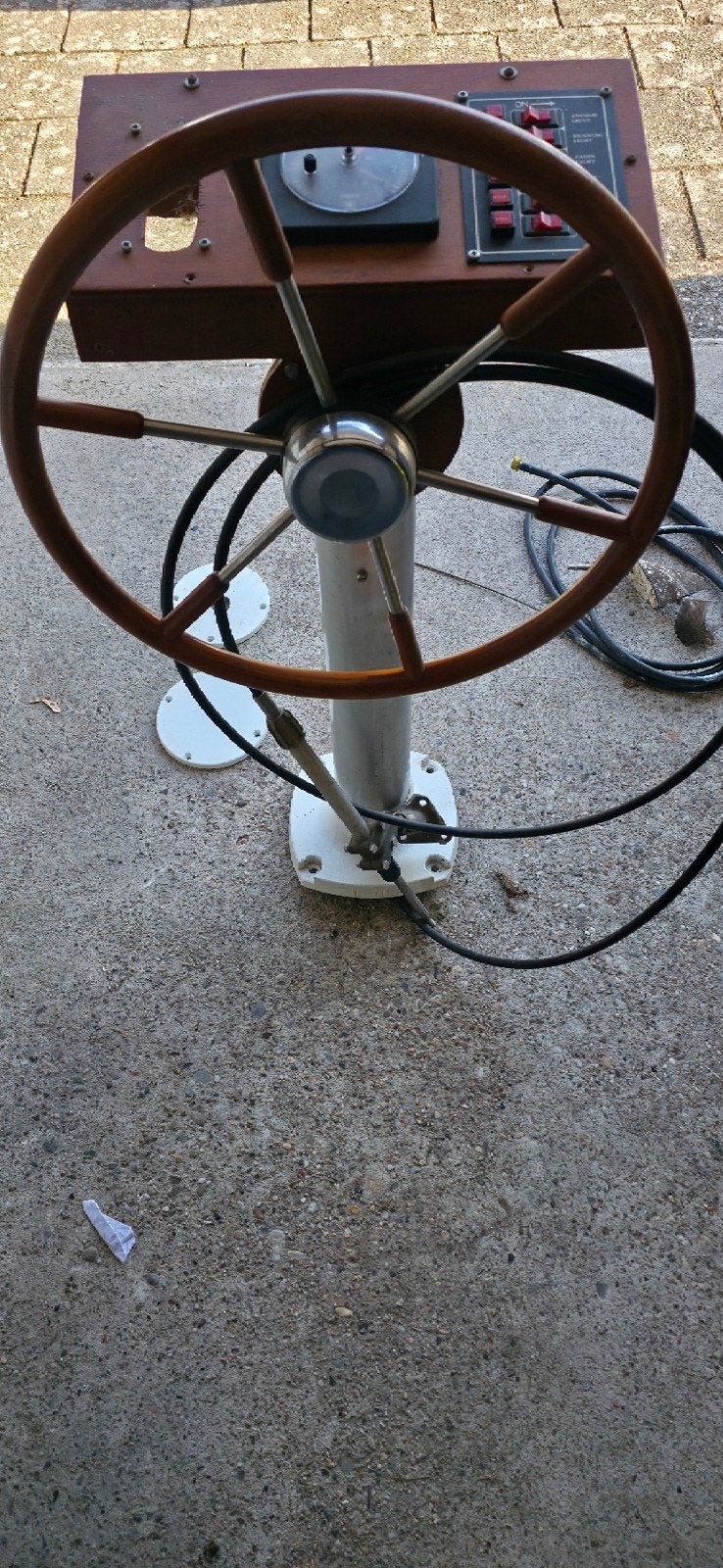 Te koop;Stuurconsole van Vetus., Ophalen of Verzenden, Zo goed als nieuw, Motor en Techniek, Zeilboot of Motorboot