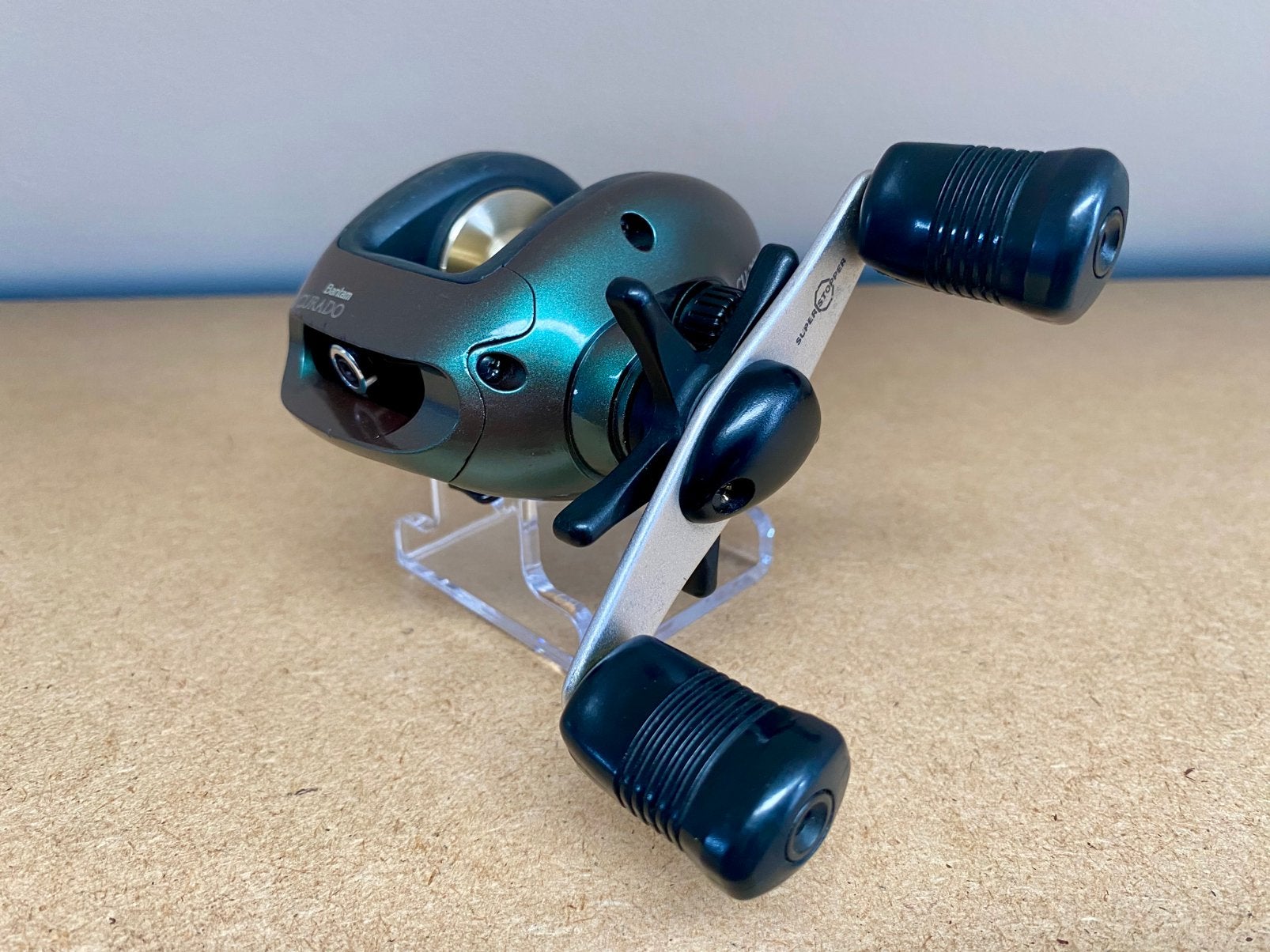 Shimano Bantam Curado CU-201 klassieker, Ophalen of Verzenden, Gebruikt, Molen