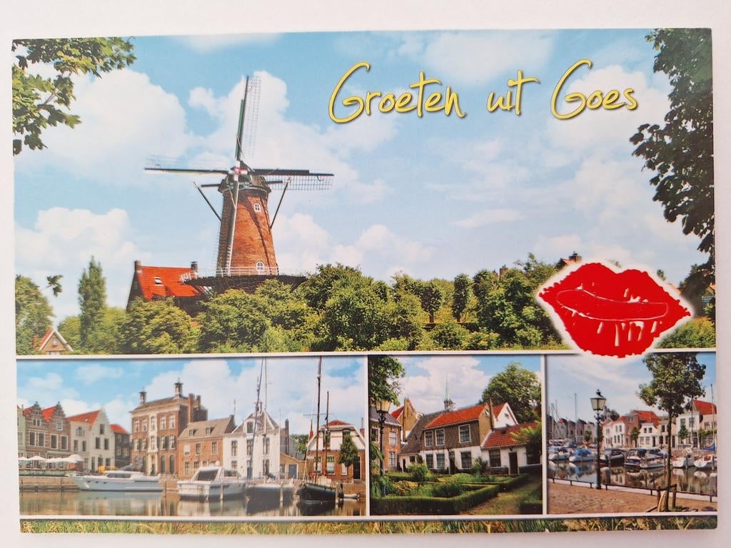 Goes, Verzamelen, Ansichtkaarten | Nederland, Ophalen of Verzenden, 1980 tot heden, Ongelopen, Zeeland