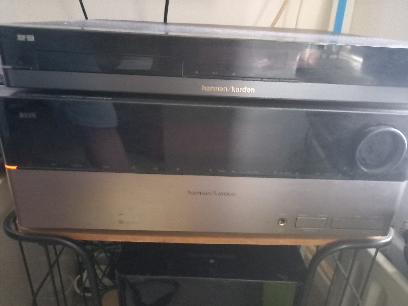 Harman kardon versterker en blu-ray speler, Ophalen