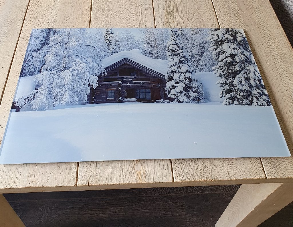 schilderij van de sneeuw, Ophalen, Overige stijlen, Landschap