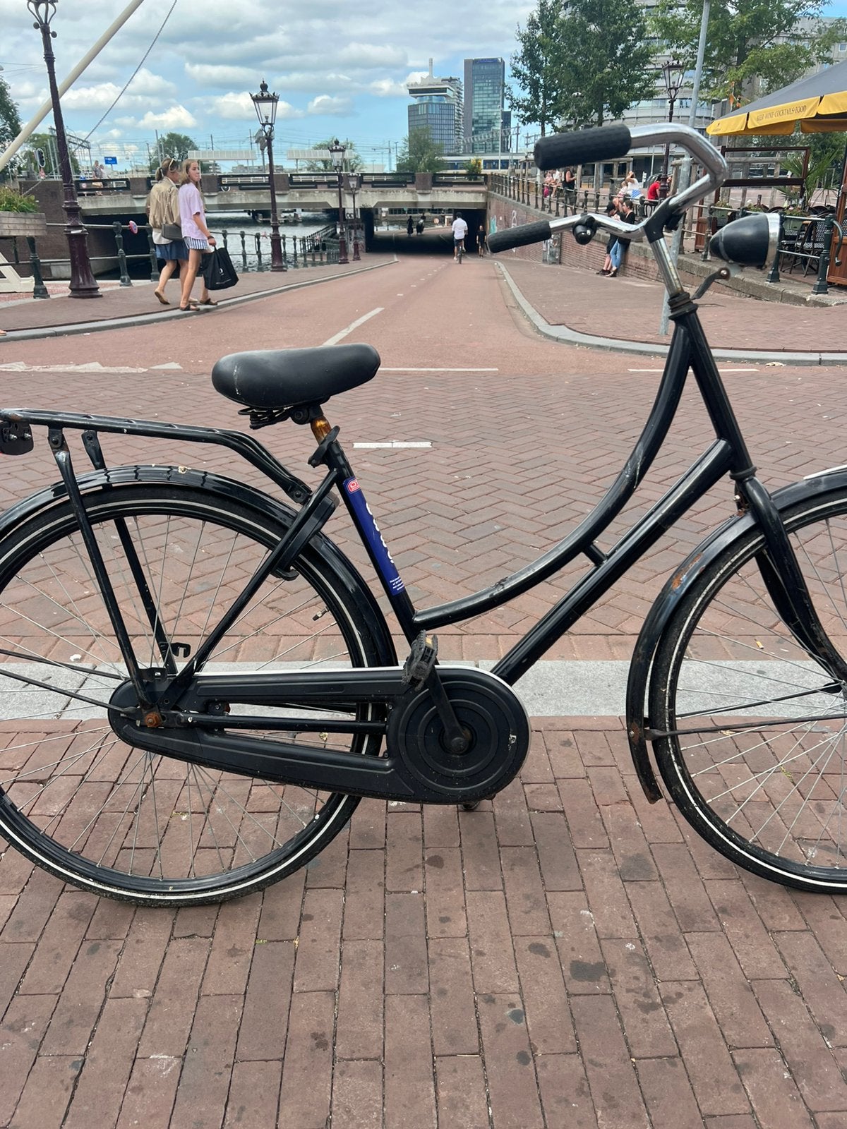 Omafiets 28 inch goede banden en remmen, 53 tot 56 cm, Ophalen, Gebruikt, Overige merken
