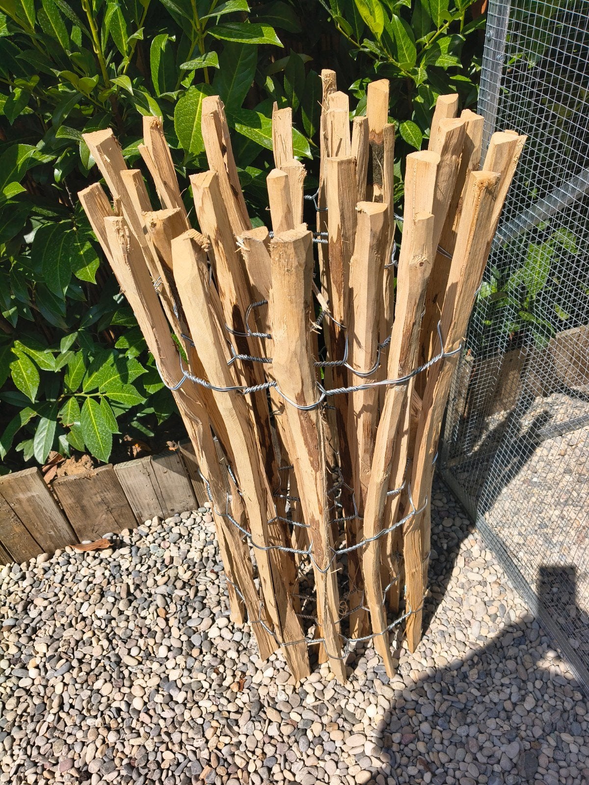 schapen Hek circa 240 cm, Tuin en Terras, Ophalen, Nieuw, Hout, Tuinhek