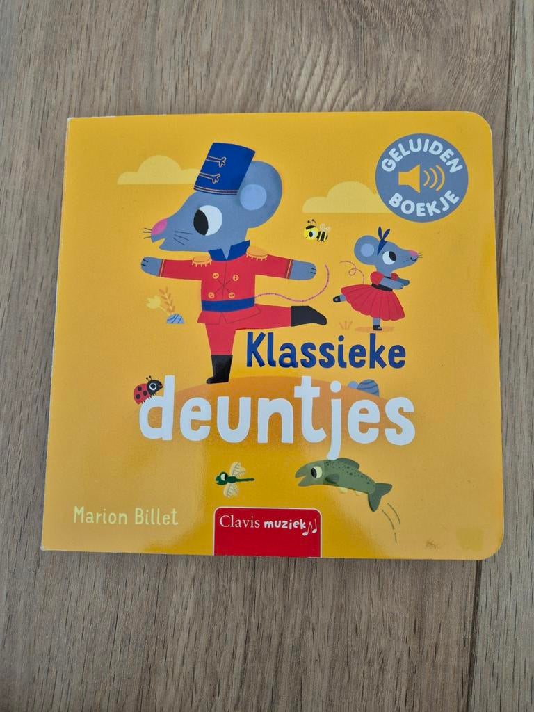 Klassieke deuntjes - Geluidenboekje, Boeken, Kinderboeken | Baby's en Peuters, Ophalen of Verzenden, Zo goed als nieuw, Marion Billet