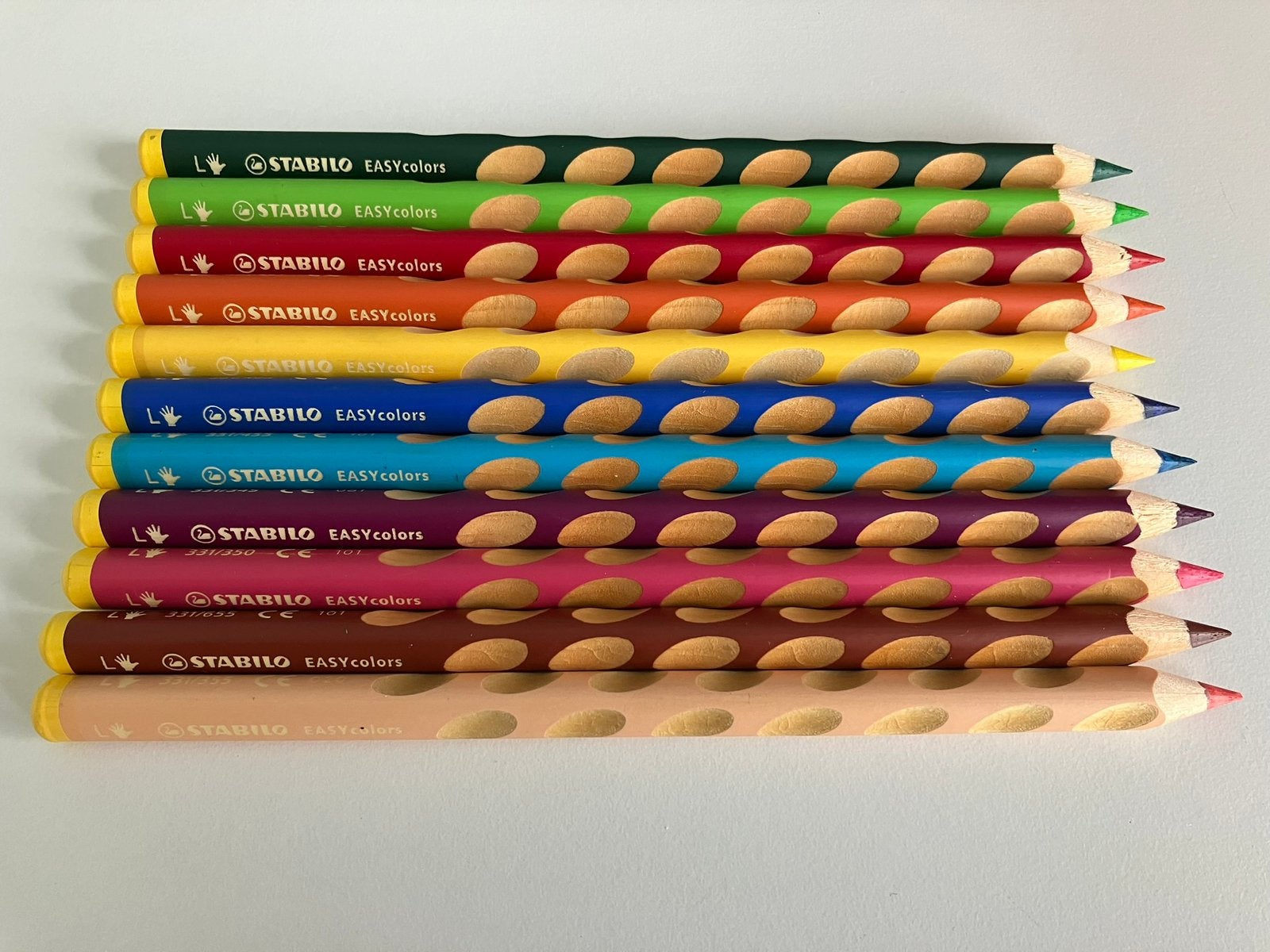 Stabilo EASY colors L Linkshandig 11 stuks, Ophalen of Verzenden, Zo goed als nieuw