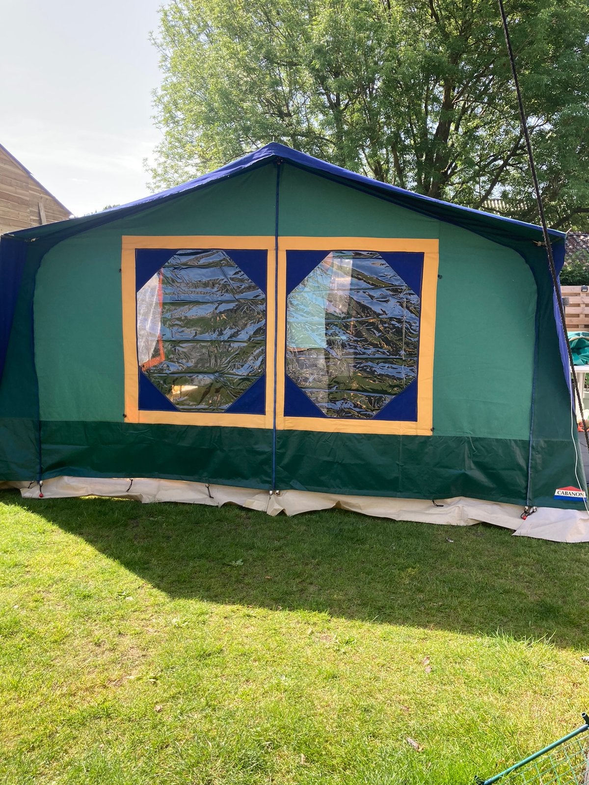 Vouwwagen Cabanon Concorde verlengde voortent met imperial, Caravans en Kamperen, Vouwwagens, Ophalen, Cabanon, Aanwezig, Tot en met 6
