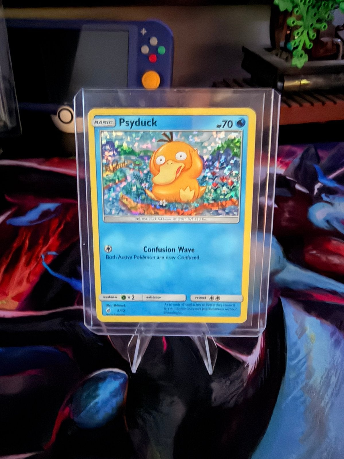 Psyduck mcdonalds promo, Ophalen of Verzenden, Zo goed als nieuw, Losse kaart, Foil