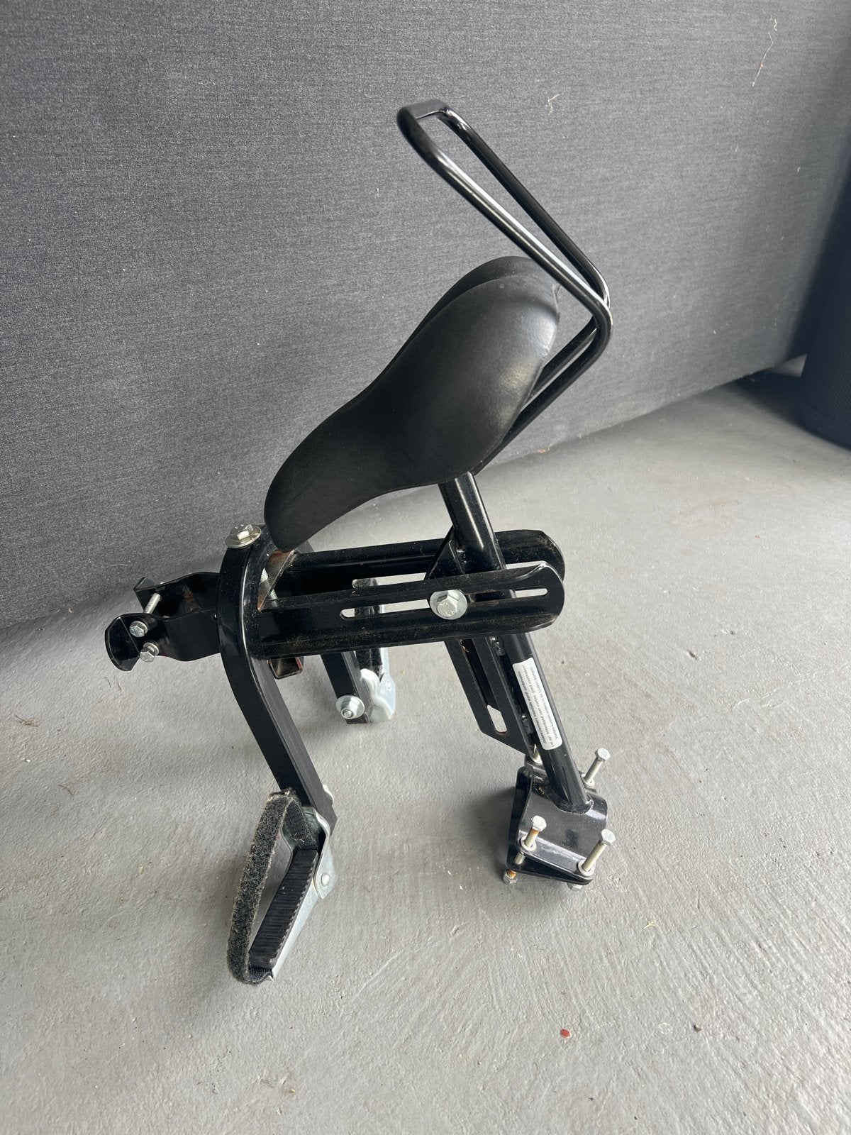 Fietszadel opstang model 4 - Voorzitje, Ophalen, 0 t/m 18 kg, Voorzitje, Gebruikt