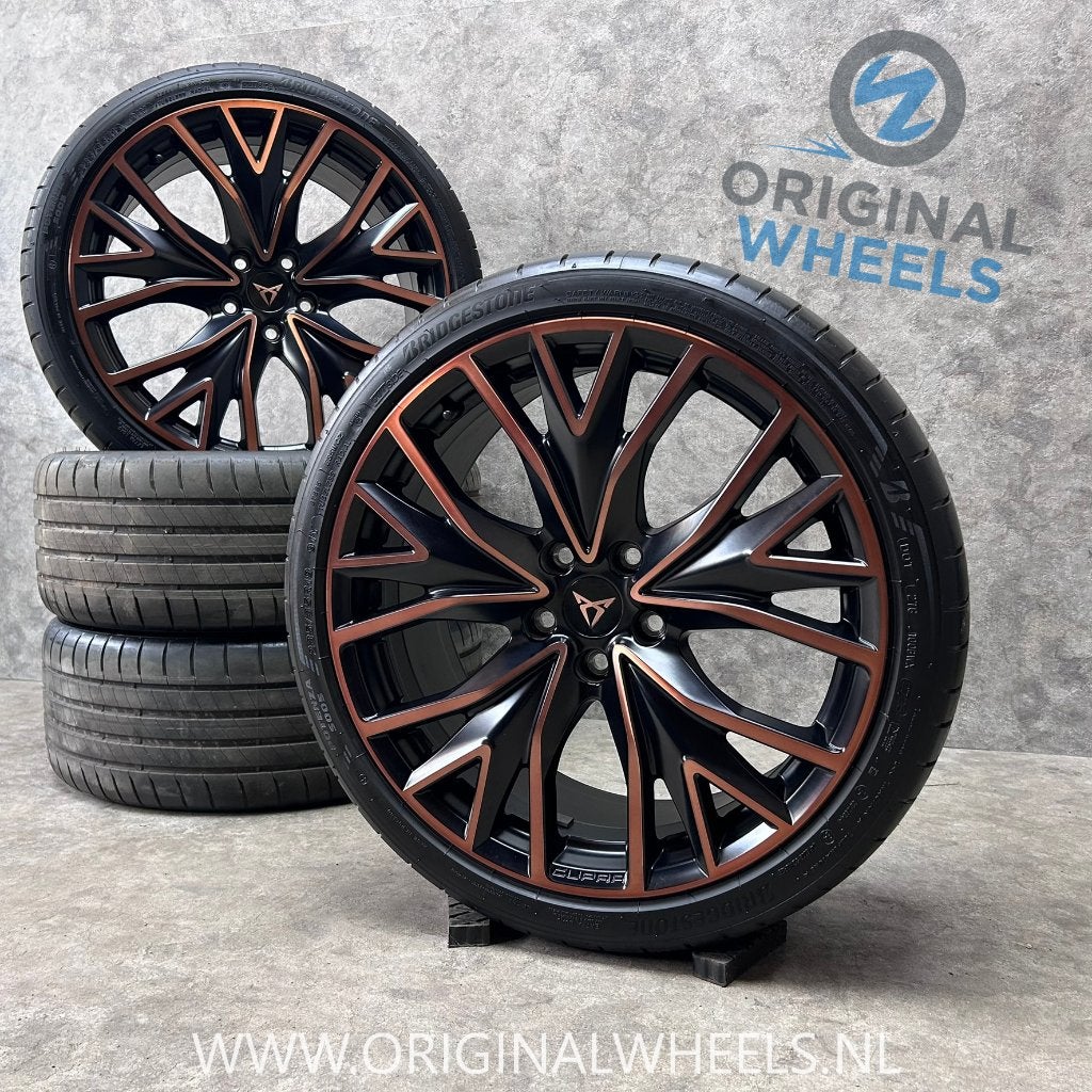 NIEUW 19 inch originele velgen + zomerbanden Cupra Leon, 19 inch, Banden en Velgen, Nieuw, Ophalen of Verzenden