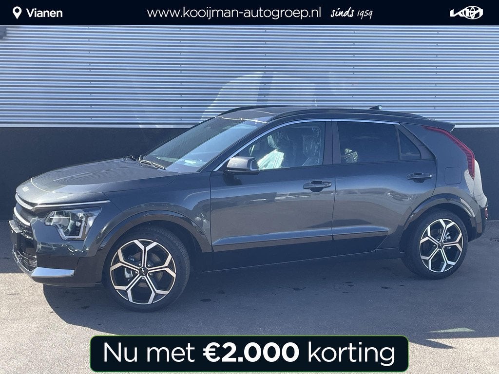 Kia Niro 1.6 GDi Hybrid ExecutiveLine €3100 VOORDEEL! ACTI, 1374 kg, Stof, Euro 6, 129 pk