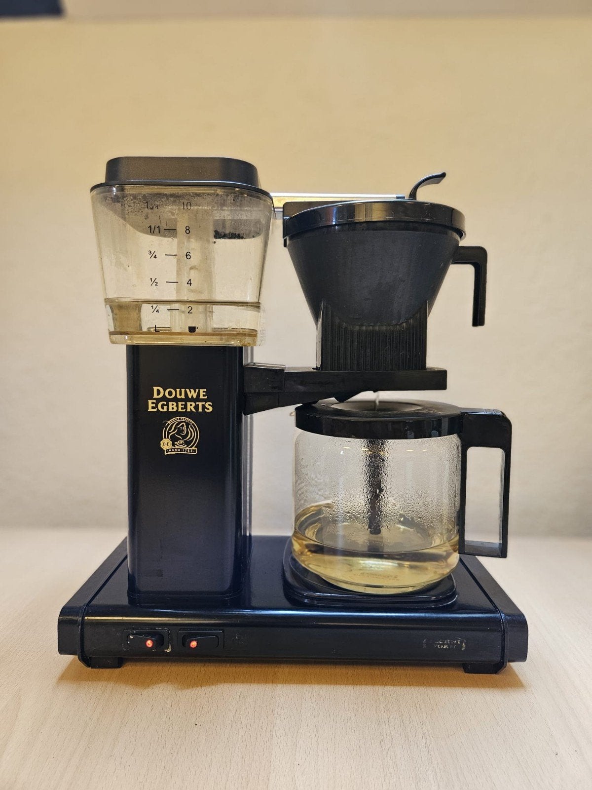 Douwe Egberts Moccamaster - Zwart, Ophalen of Verzenden, Koffiemachine