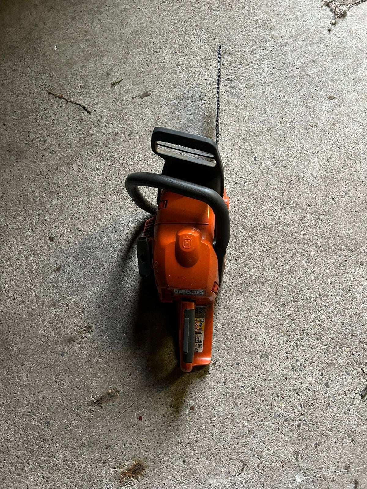 Husqvarna 135 X-TORQ Benzine Kettingzaag - Werkt Prima!, Ophalen, Gebruikt, Kettingzaag