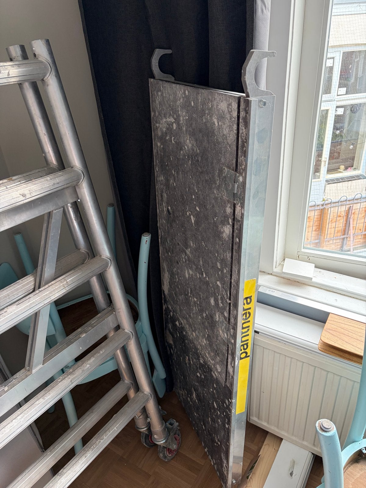 Pantera Kamersteiger 150 cm hoog, Doe-het-zelf en Verbouw, Steigers, Ophalen, Gebruikt, Rolsteiger of Kamersteiger, Minder dan 2 meter