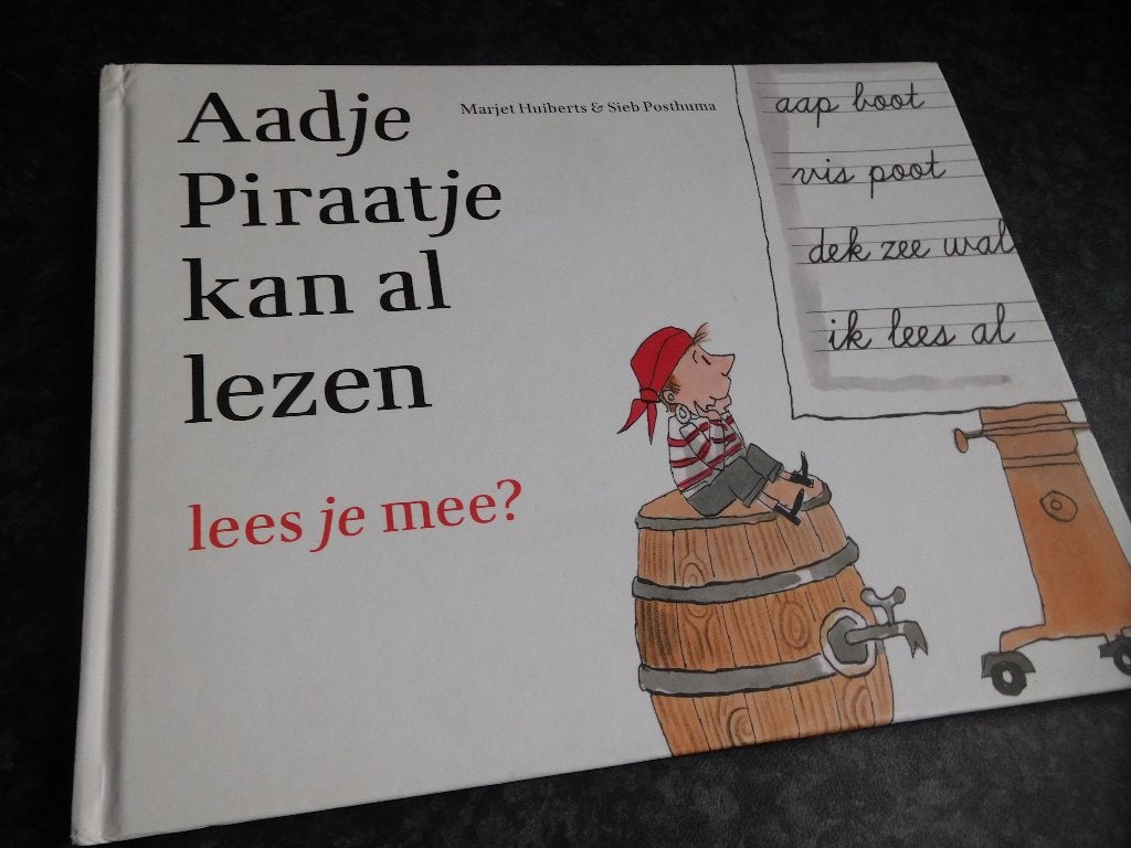 Aadje piraatje kan al lezen ==Huiberts / Posthuma ==, Ophalen, Zo goed als nieuw