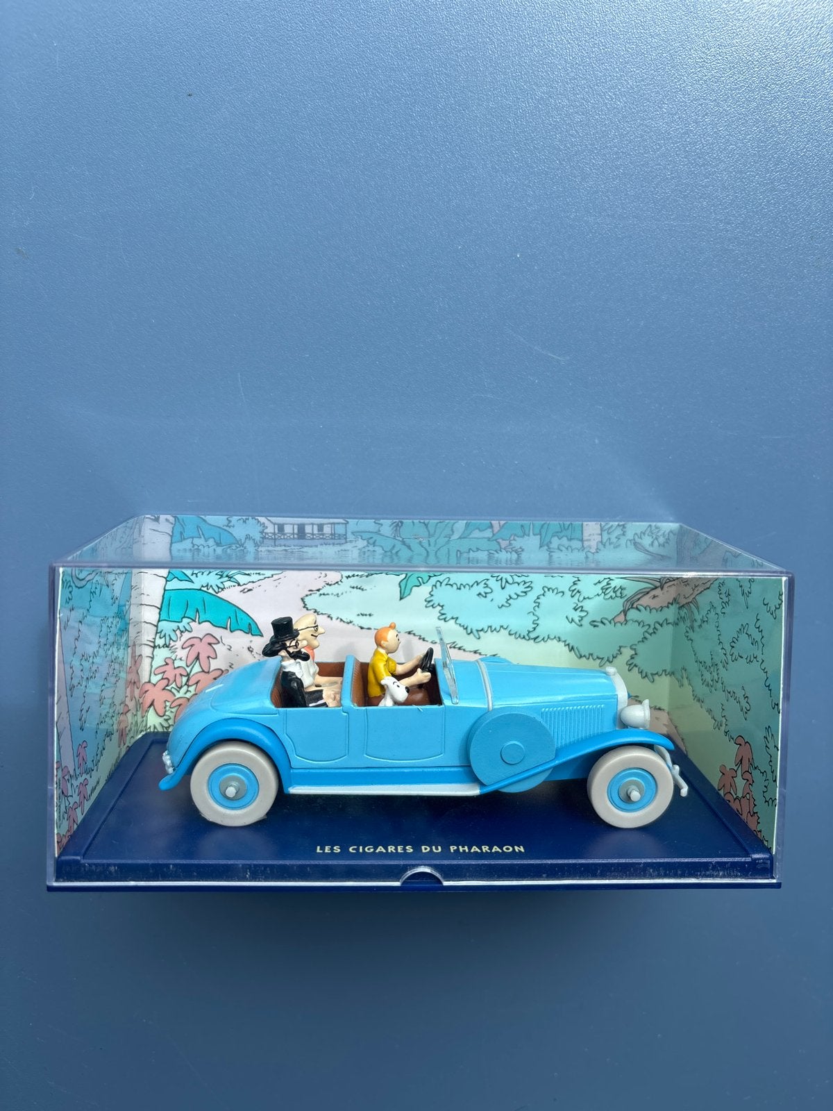 Kuifje auto Lincoln Torpedo 1/43 - Sigaren van de Farao, Ophalen of Verzenden, Zo goed als nieuw, Auto, Overige merken