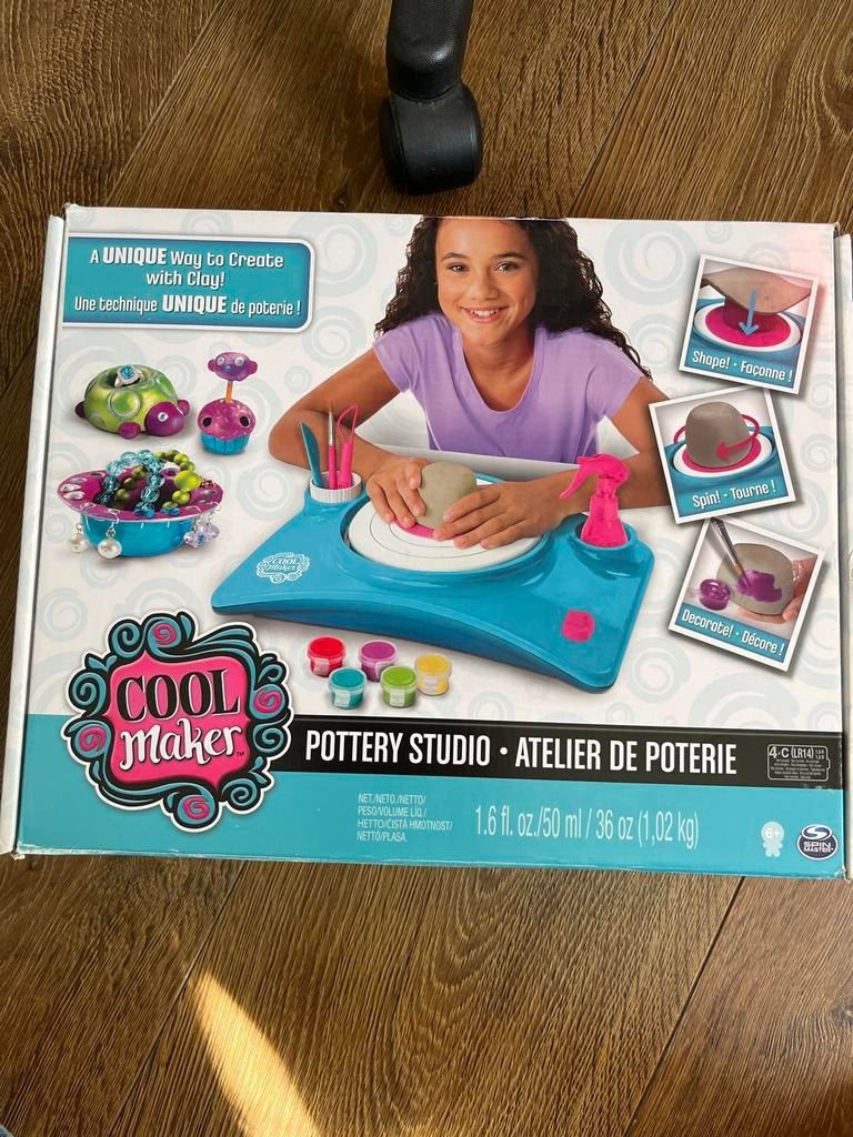 Cool Maker Pottery Studio - Creatieve Pottenbakkerij!, Kinderen en Baby's, Ophalen of Verzenden, Nieuw, Knutselen