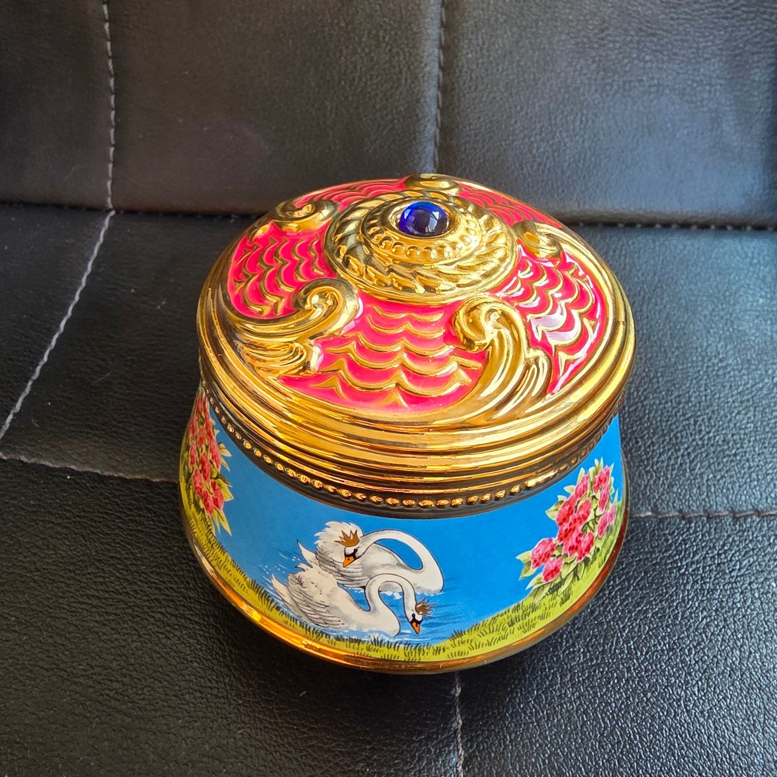 Franklin Mint x Faberge muziekdoosje Zwanenmeer, Ophalen of Verzenden