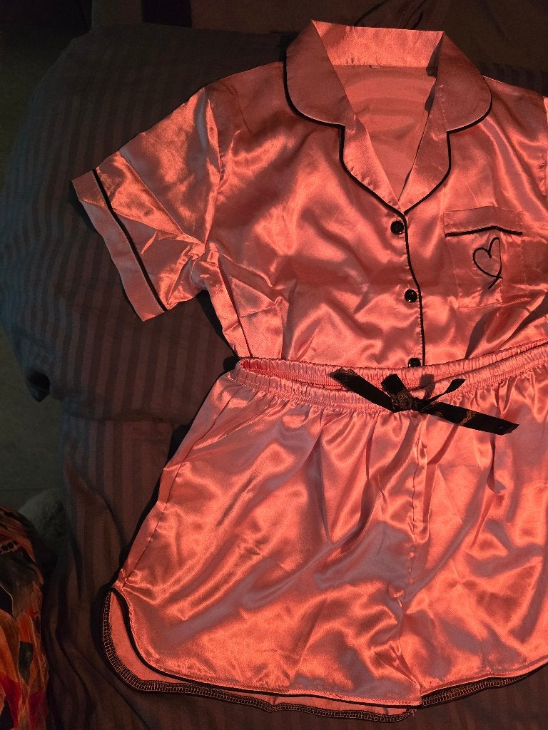 Satin pajamas set, Shein, Ophalen of Verzenden, Nieuw, Maat 42/44 (L)