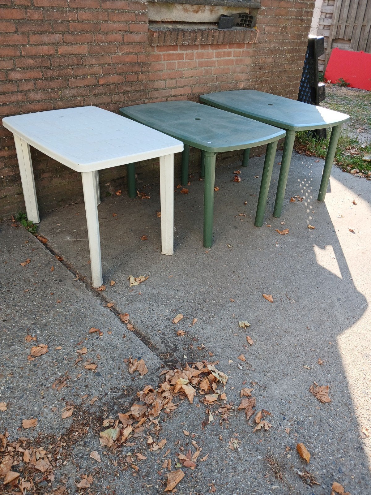 diverse tuintafels zie advertentie, Ophalen, Rechthoekig, Aluminium