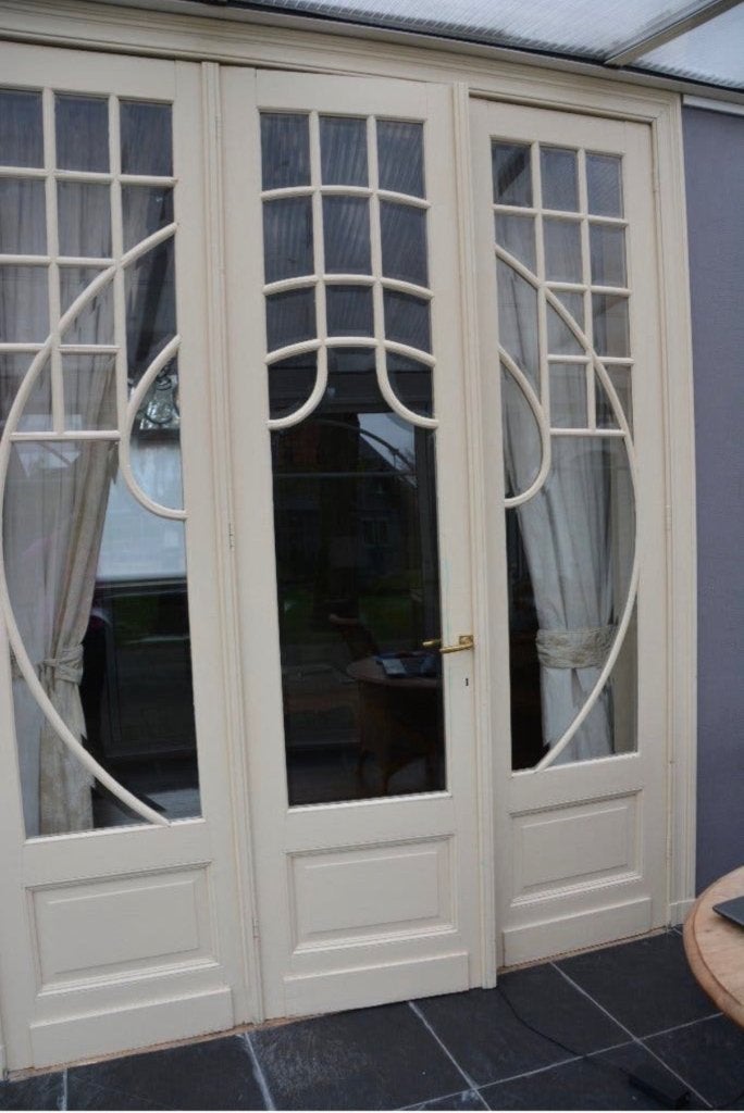 Unieke set ensuite Art Nouveau/ Jugendstil, Doe-het-zelf en Verbouw, Deuren en Horren, La belle porte, Jurgen.hoogenboezem@gmail.com