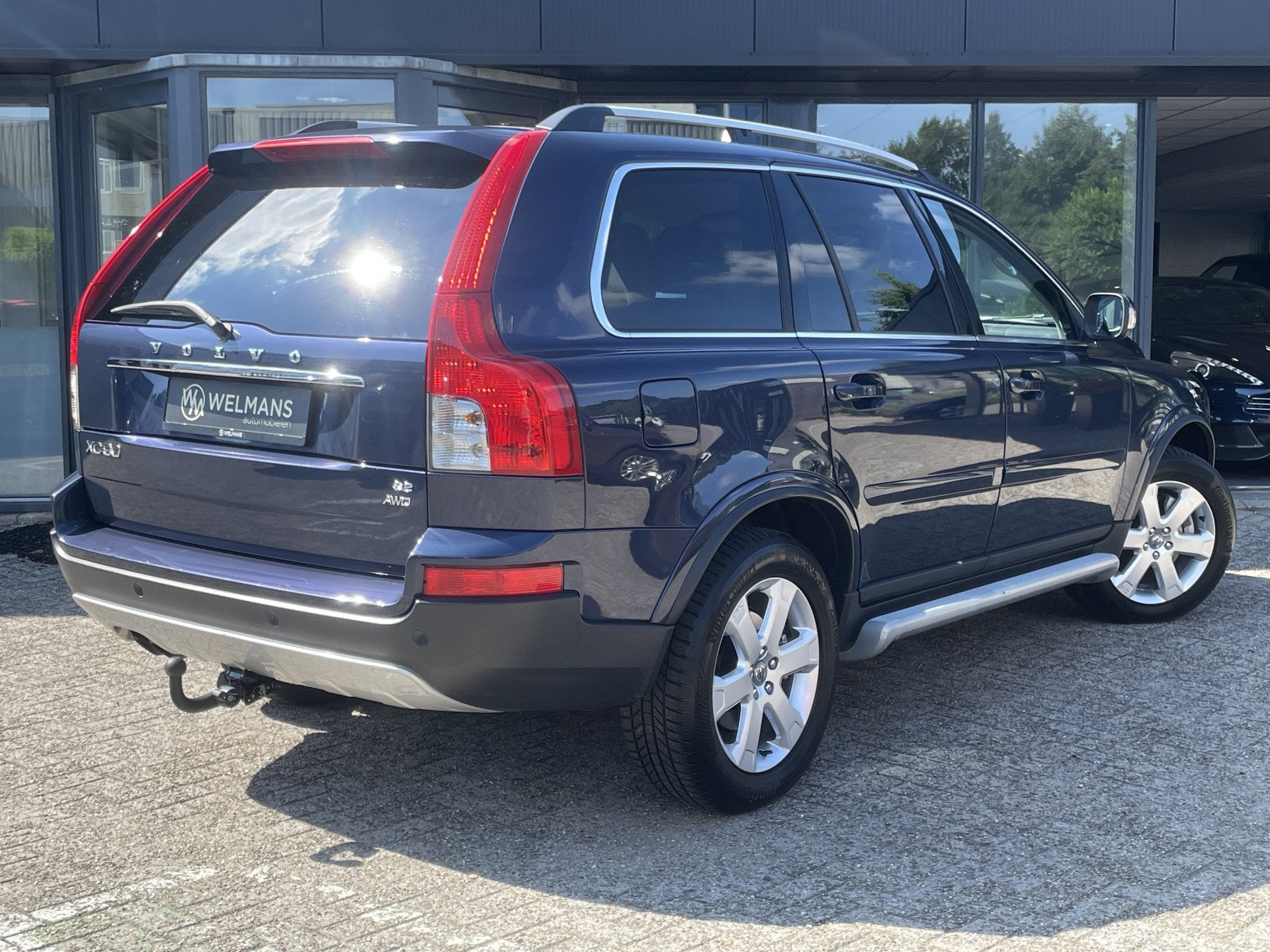 Volvo XC90 3.2 AWD Summum 7p | Xenon | Navi | Trekhaak, Gebruikt, Beige, Blauw, 7 stoelen