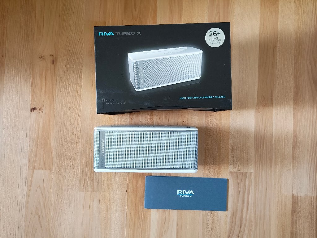 RIVA Turbo X Bluetooth Speaker, Overige merken, Gebruikt, Ophalen of Verzenden, Draagbare speaker