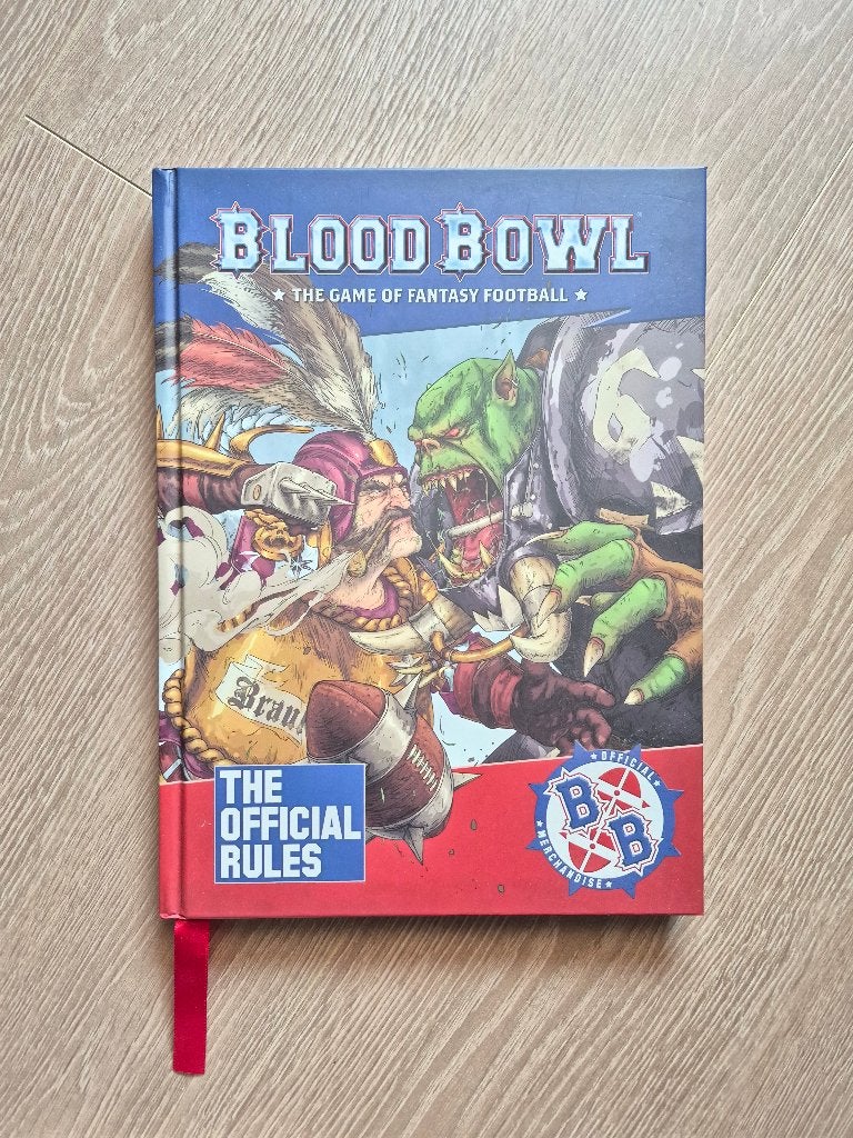 Warhammer Blood Bowl - 2e editie core rule book, Ophalen of Verzenden, Zo goed als nieuw, Warhammer, Boek of Catalogus