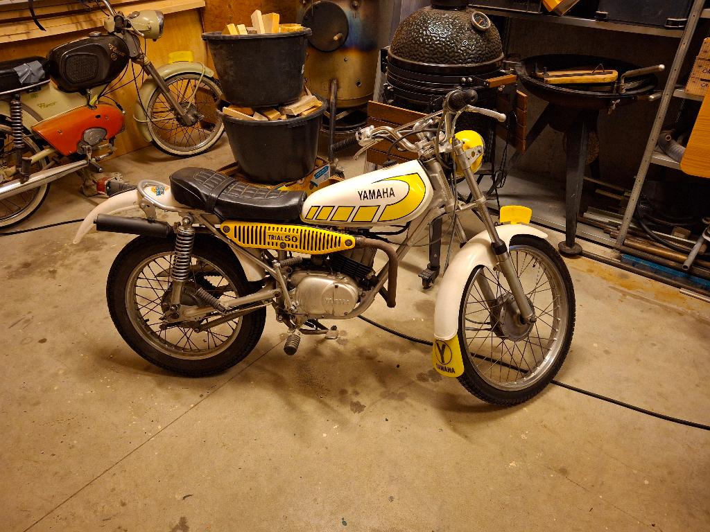 Yamaha ty 50, Fietsen en Brommers, Brommeronderdelen | Oldtimers, Ophalen, Gebruikt, Overige typen, Yamaha