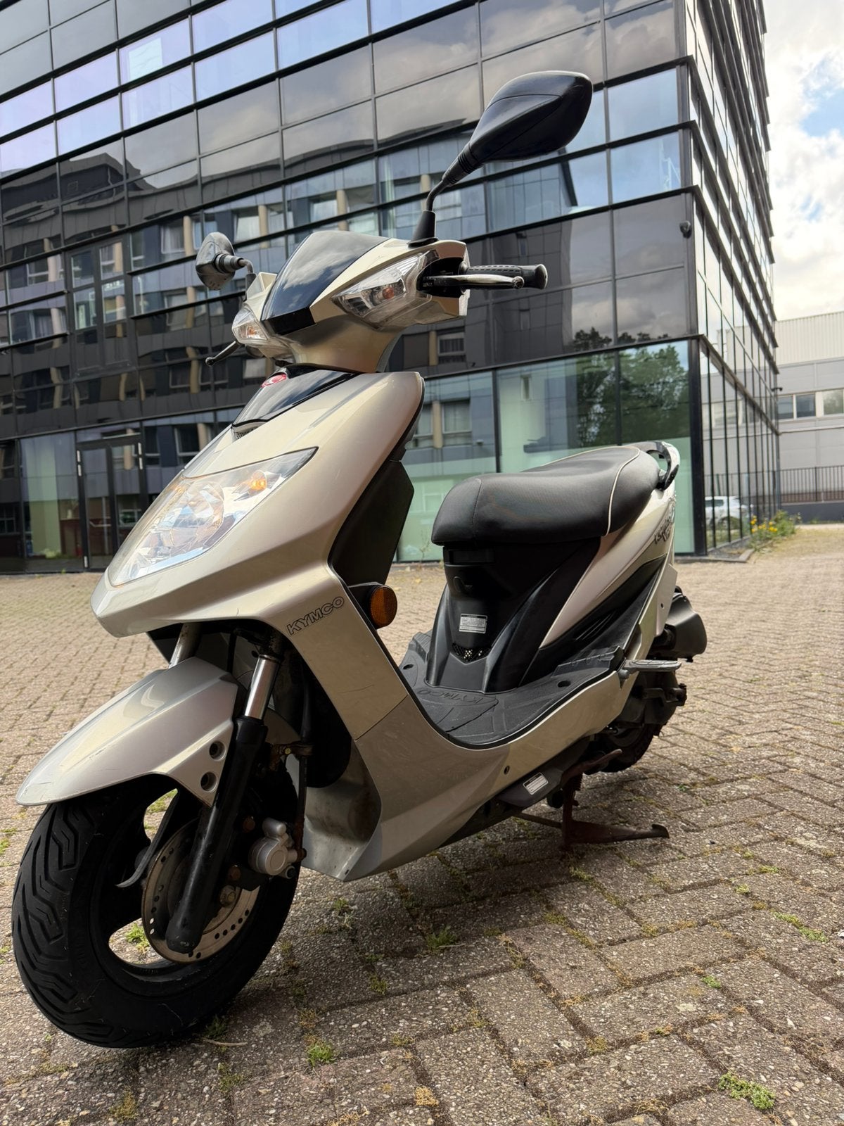 Kymco Snorscooter VP50 - Goed onderhouden snorscooter, Fietsen en Brommers, Scooters | Kymco, Ophalen, Overige modellen, 49 cc