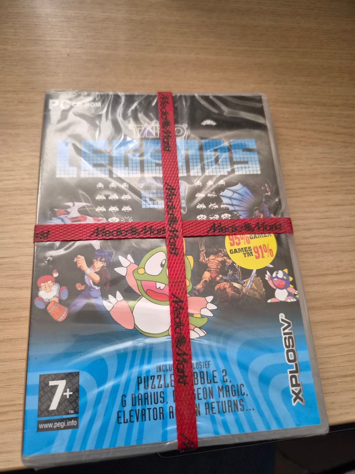 Xplosiv PC CD-ROM Puzzle Bobble 2, G Darius, Elevator Action, Puzzel en Educatief, 1 speler, Nieuw, Ophalen of Verzenden