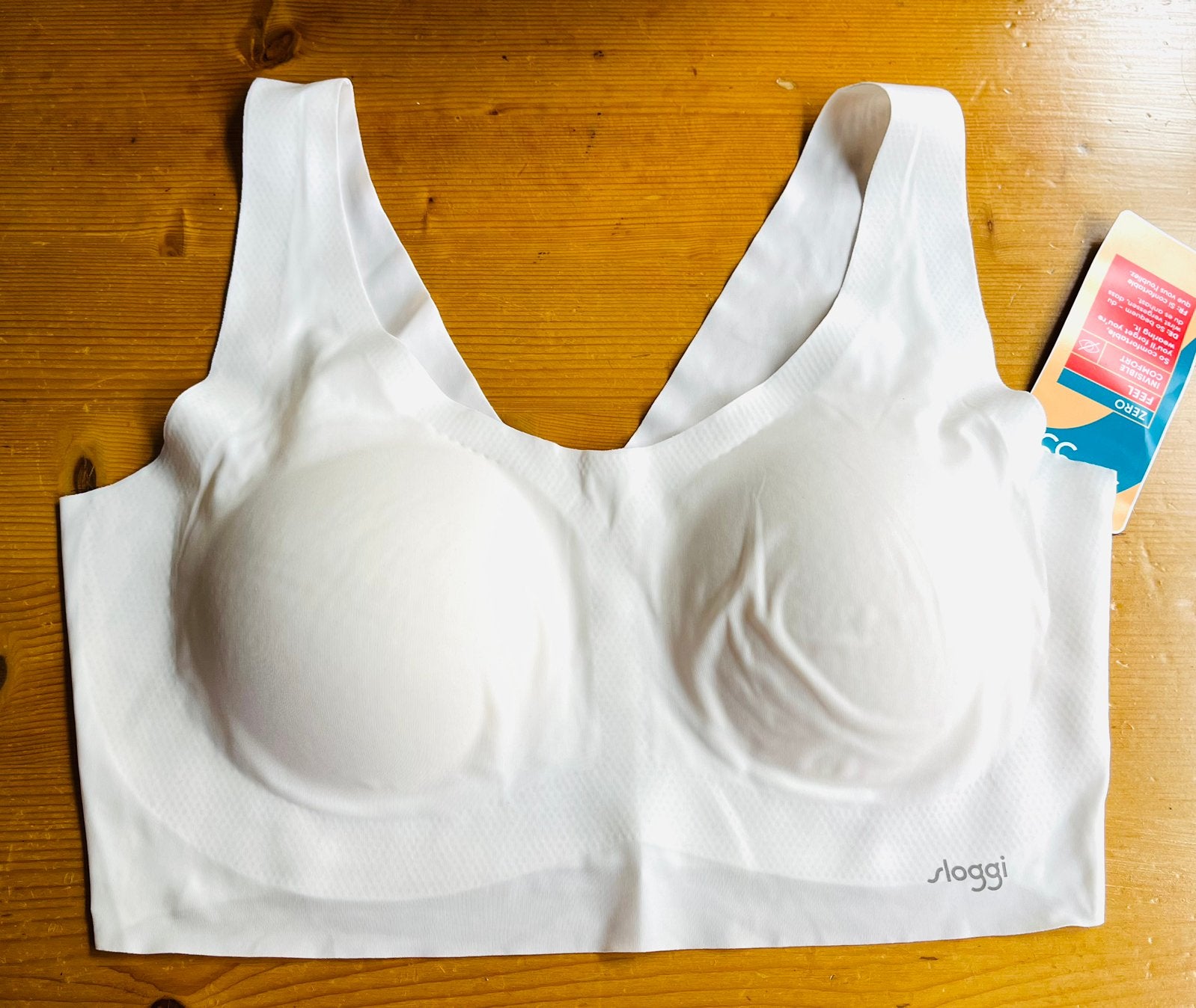 Witte Sloggi zero feel bh maat XL, Kleding | Dames, Ondergoed en Lingerie, BH, Wit, Ophalen of Verzenden