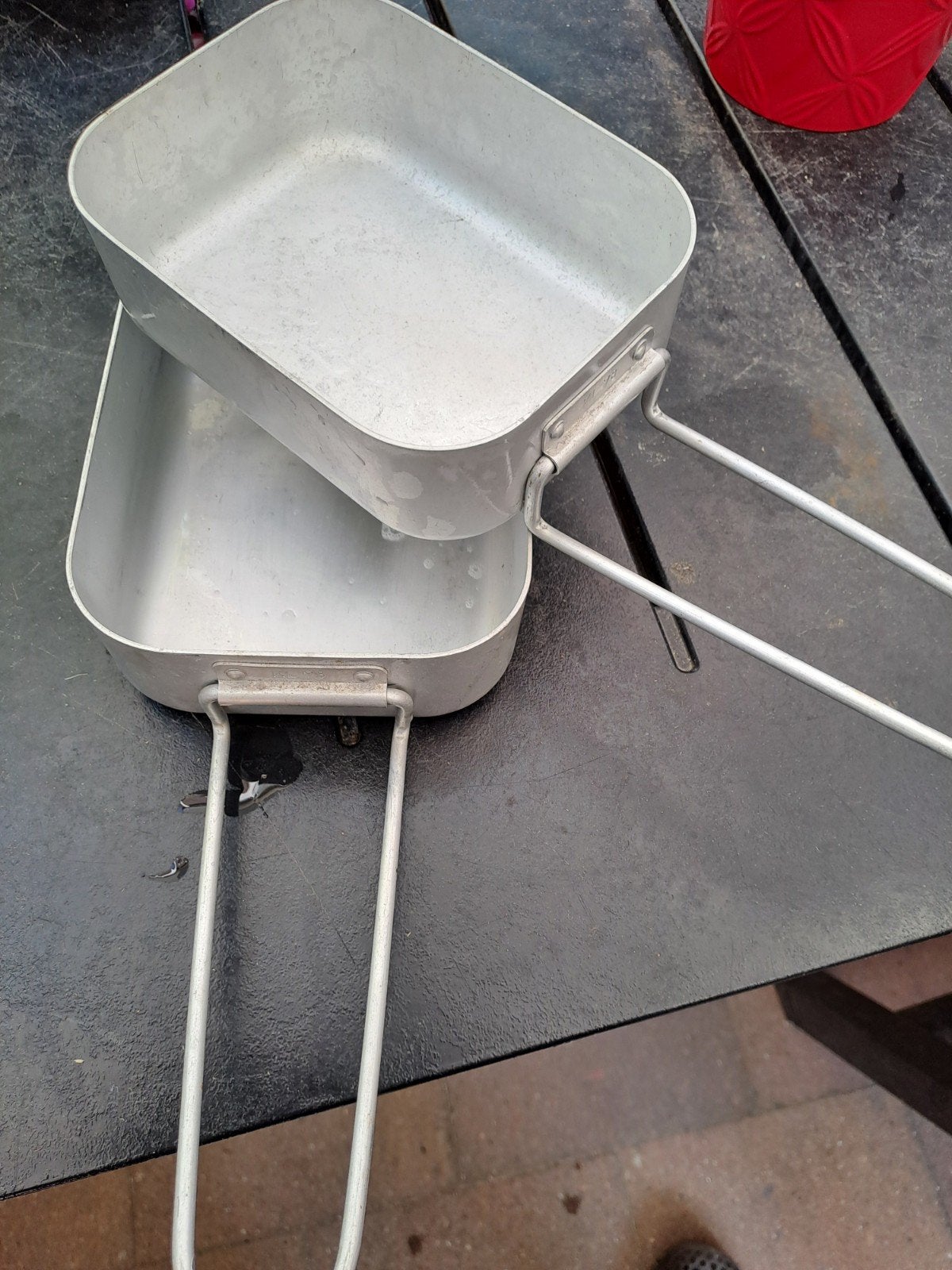 Aluminium kookset / veldfles voor kamperen of scouting, Nieuw, Ophalen of Verzenden, Nvt, Nvt