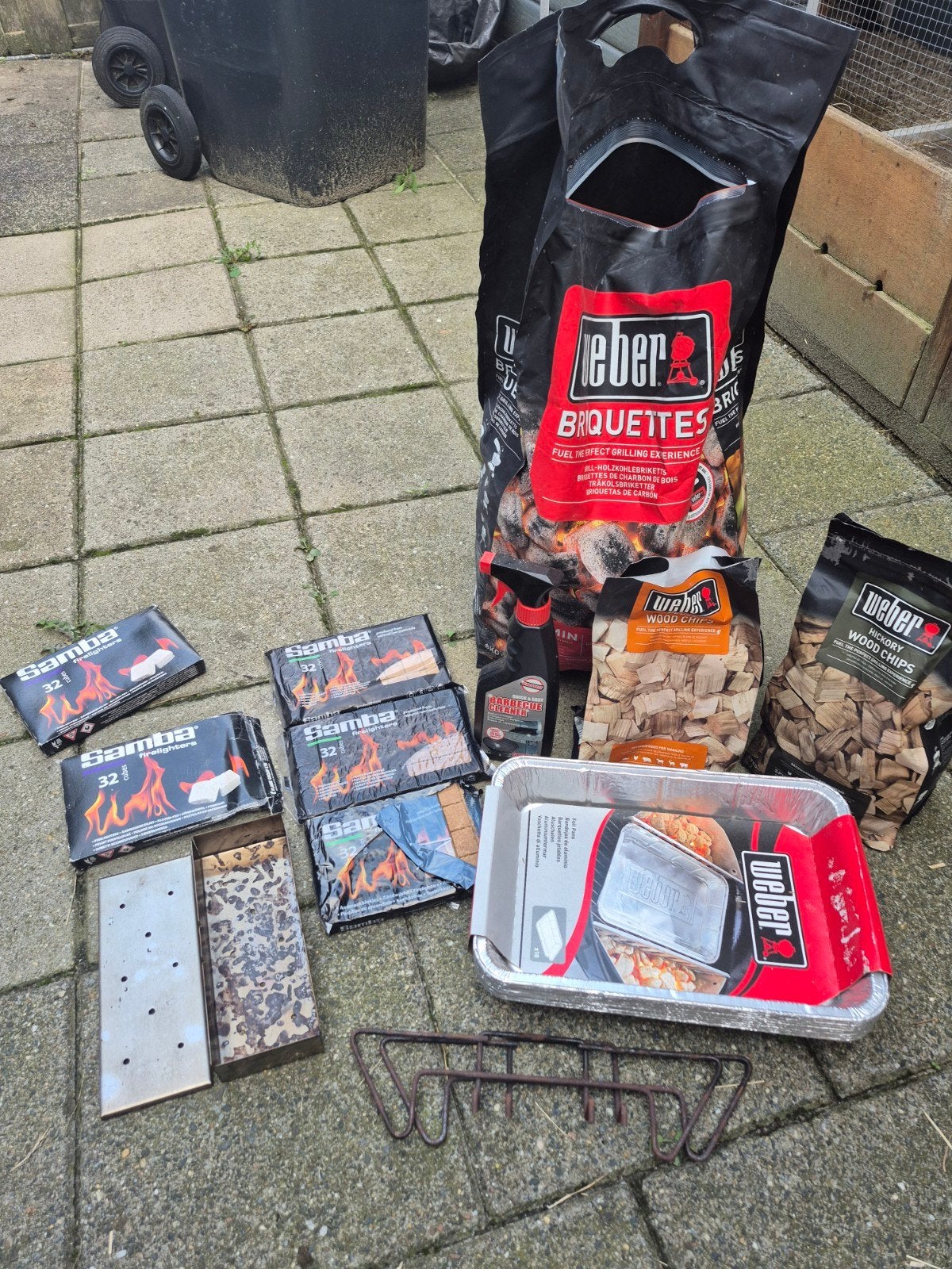 Weber BBQ benodigdheden, zie foto/ beschrijving, Ophalen, Nieuw, Weber, Samba