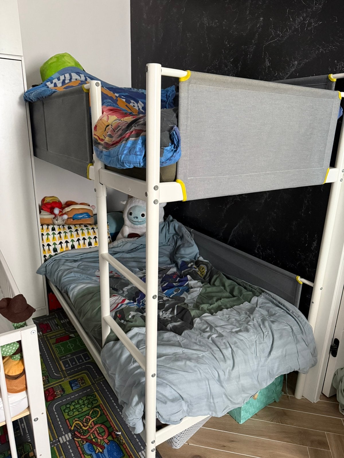 Ikea vitval stapelbed met onderbed, Ophalen, Zo goed als nieuw, Stapelbed