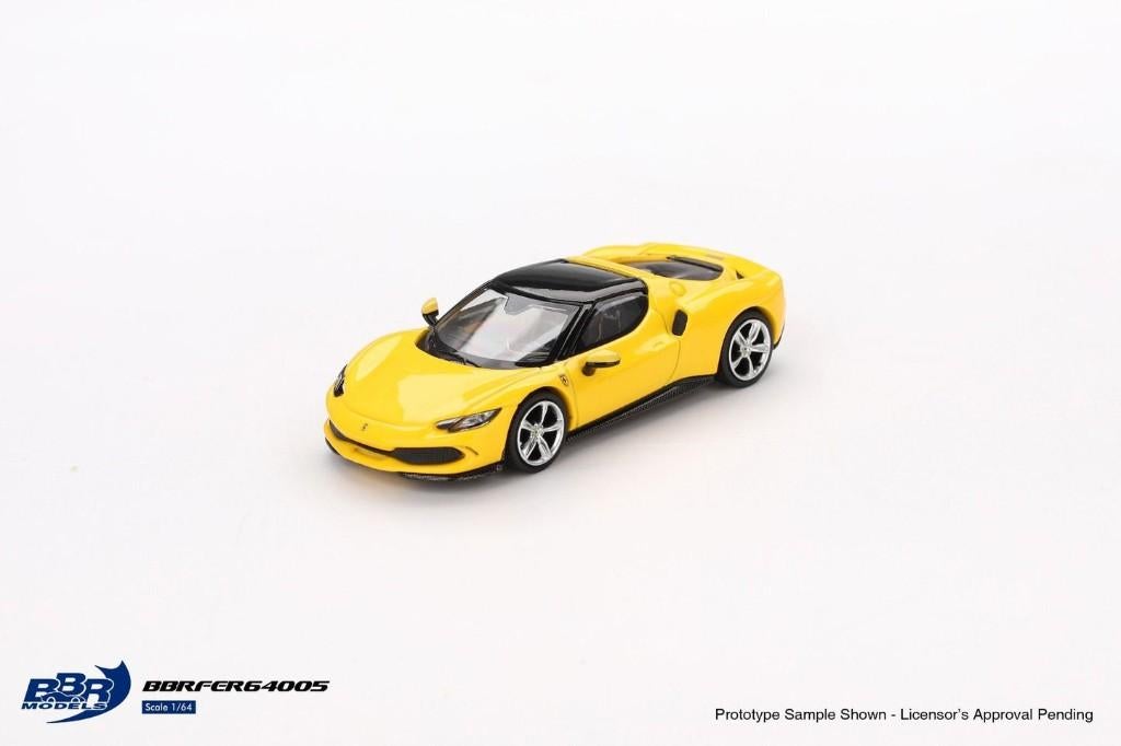 BBR 1/64 - Ferrari 296 GTB(Giallo Modena)2024 BBR032, Verzenden, Nieuw, Auto