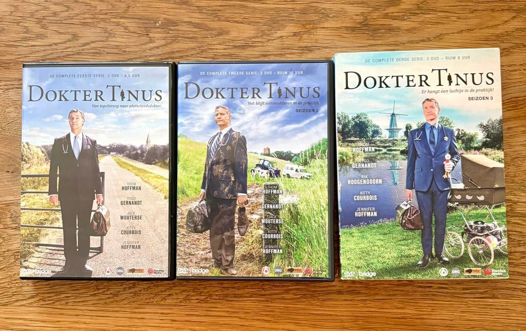 Dokter Tinus complete serie, Cd's en Dvd's, Alle leeftijden, Ophalen of Verzenden, Zo goed als nieuw, Drama