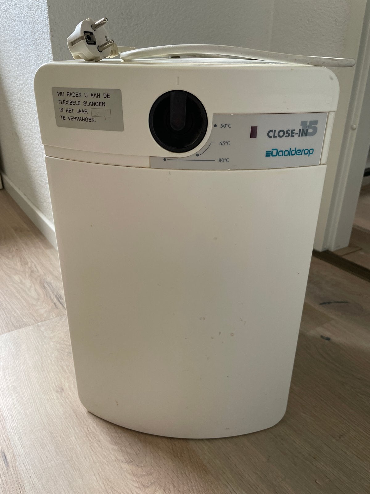 Daalderop Close-in 15 liter boiler, Doe-het-zelf en Verbouw, Geisers en Boilers, Ophalen, Gebruikt, Boiler, Minder dan 20 liter