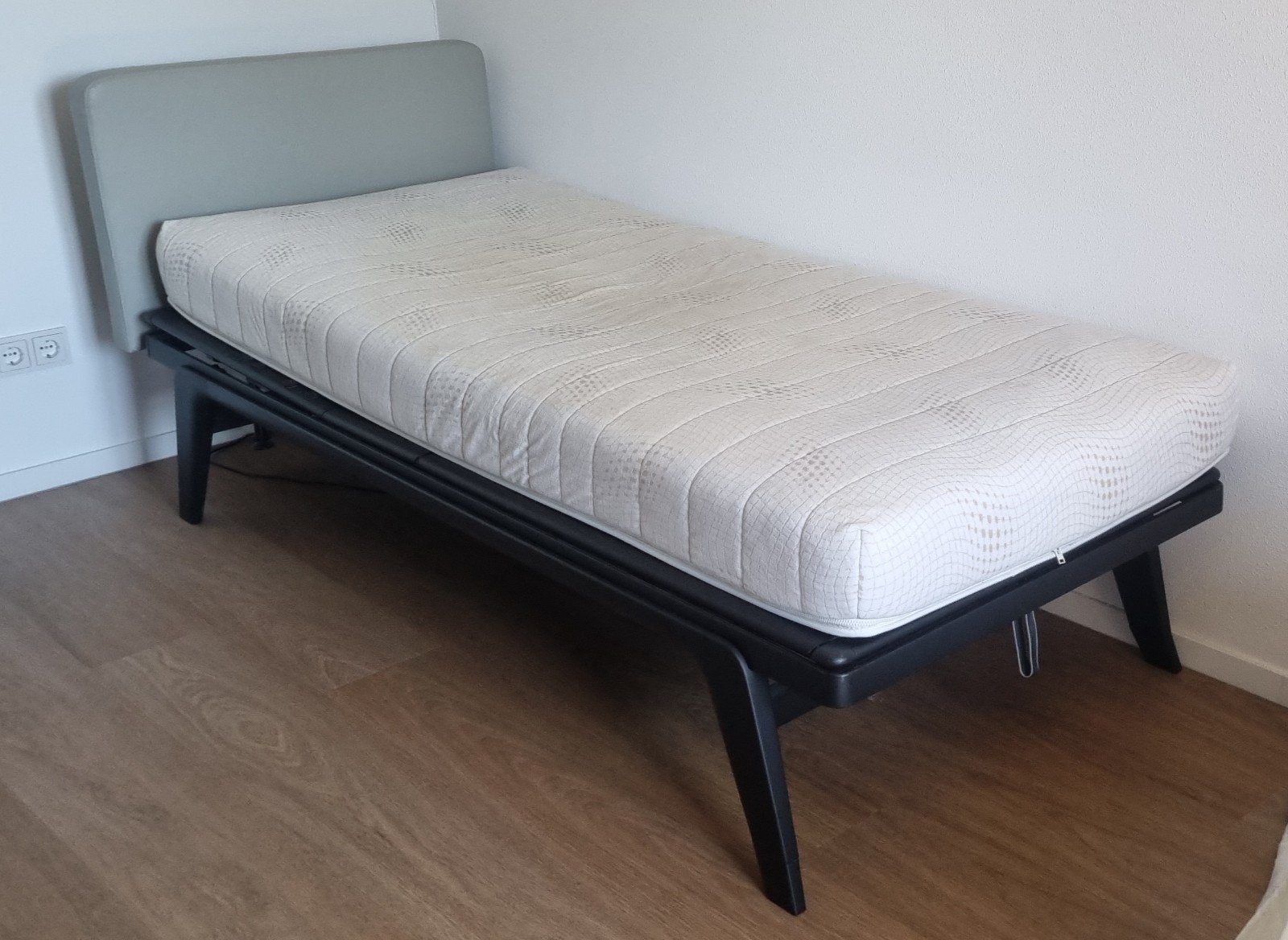 Auping Orginal bed + elektrische bedbodem + adagio matras, Huis en Inrichting, Ophalen, Verstelbaar, 90 cm, Eenpersoons