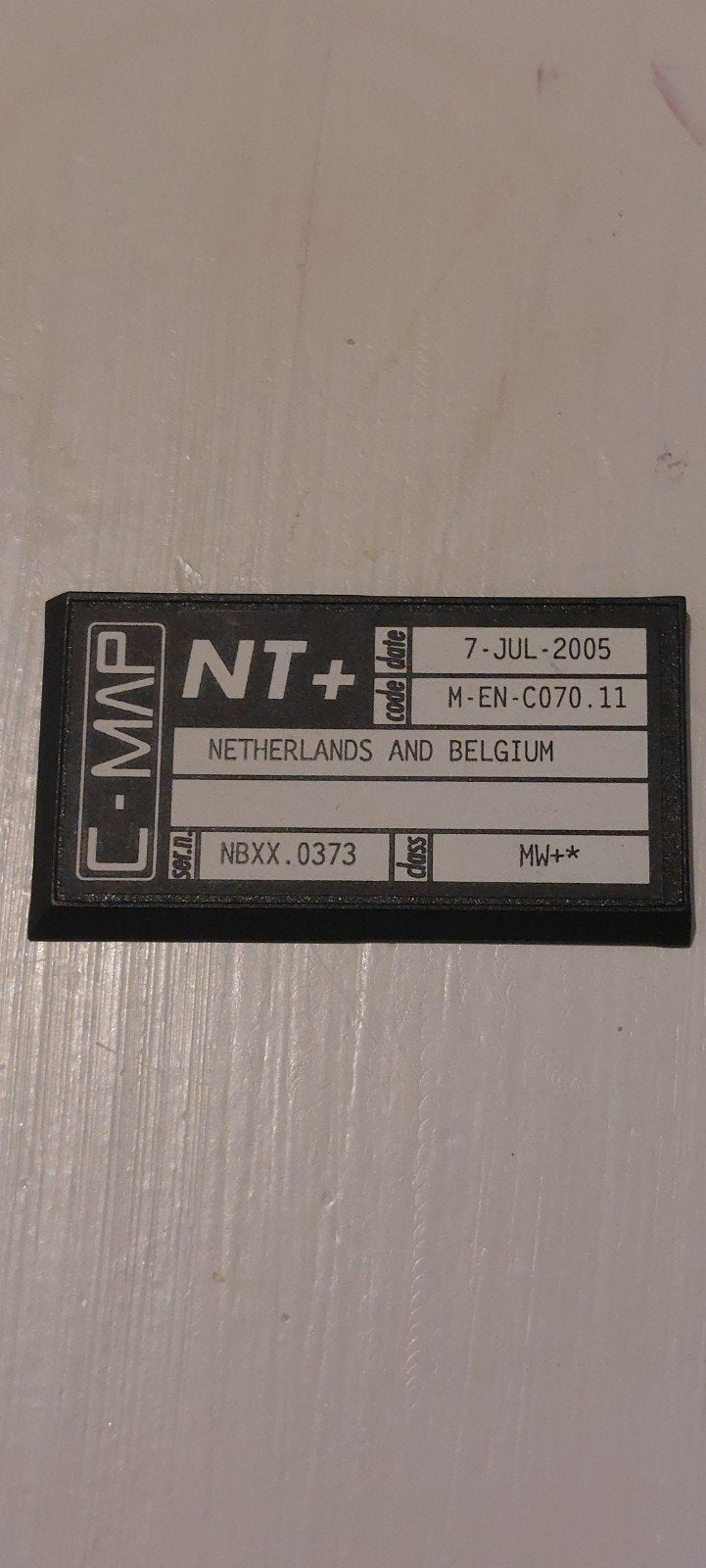 C-MAP NT+ Nederland en België., Watersport en Boten, Navigatiemiddelen en Scheepselektronica, Ophalen of Verzenden, Zo goed als nieuw