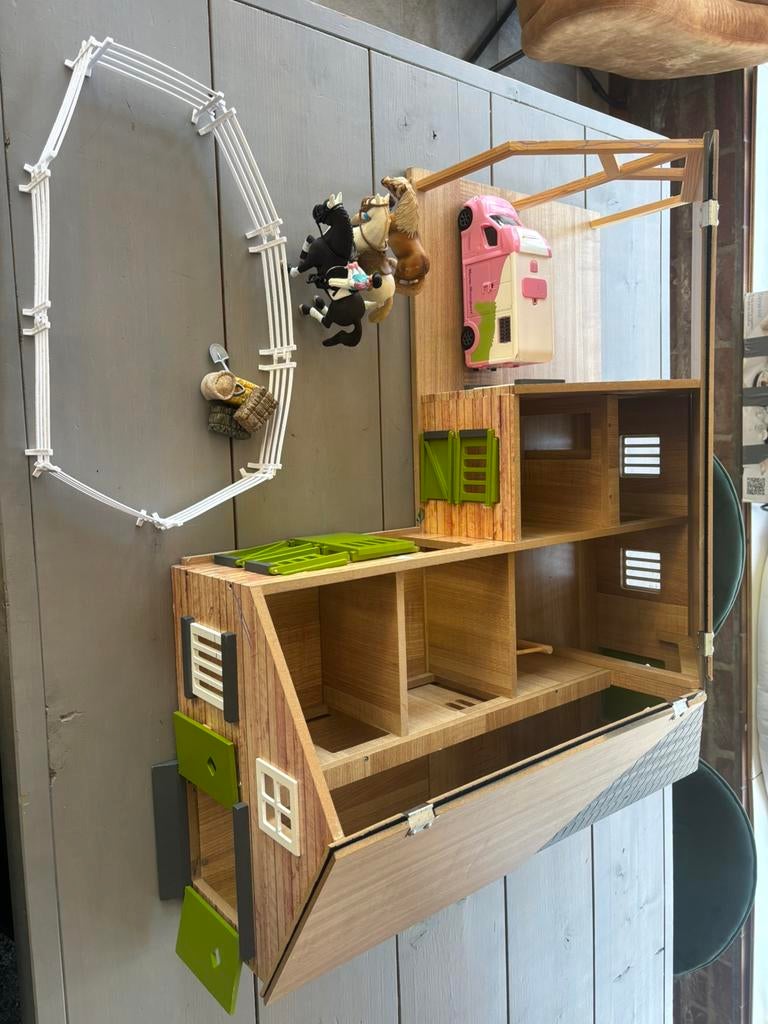 Manege voor Schleich paarden, Ophalen, Zo goed als nieuw