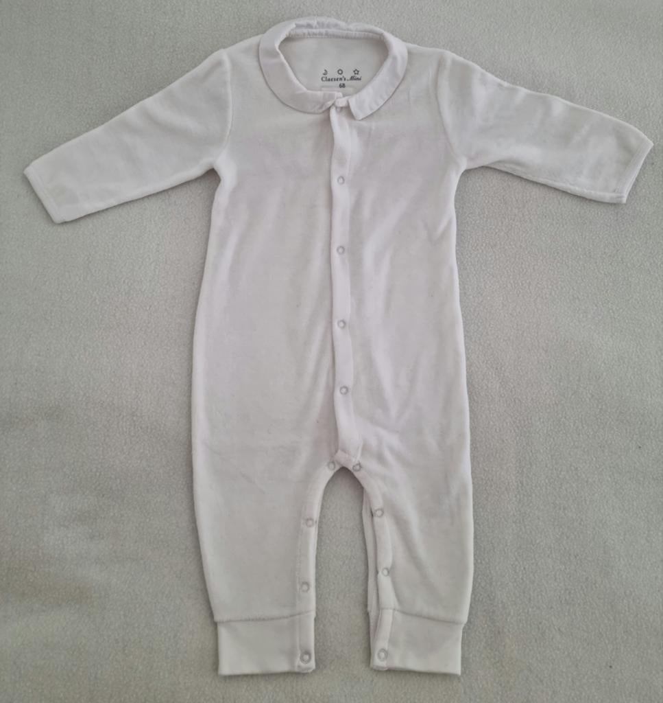 Claesen's boxpakje wit maat 68 baby kleding pakje claesens, Kinderen en Baby's, Babykleding | Maat 68, Claesens, Zo goed als nieuw